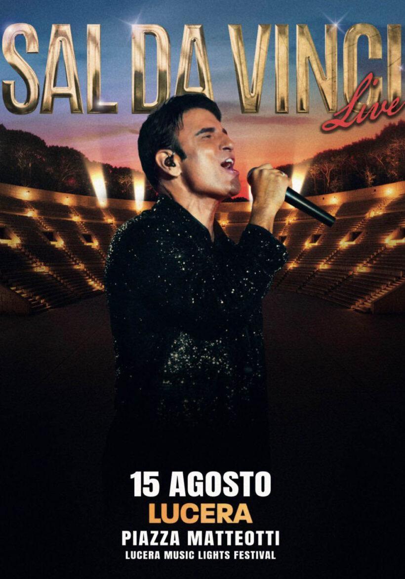 Sal Da Vinci live - Lucera Music Lights Festival (start h. 21.00)