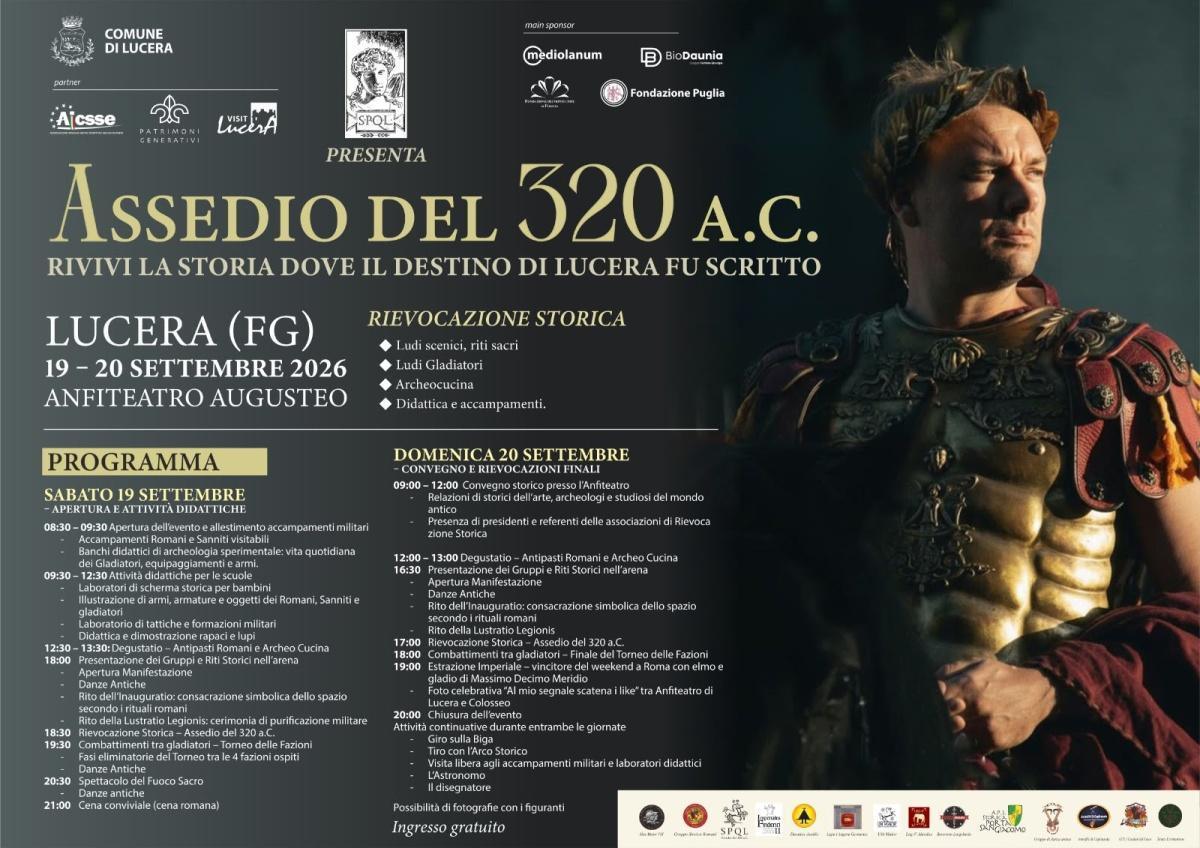 Assedio del 320 A.C. (dalle ore 09.00)