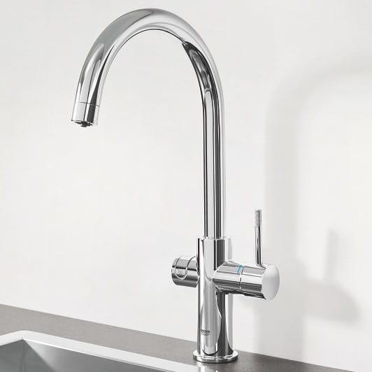 GROHE Blue Chilled & Sparkling System Now At Elegant Kitchen & Bath