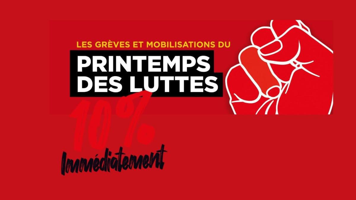 Le 13 mai, on met les services publics à l’arrêt ! Le 13 mai, on met les services publics à l’arrêt !