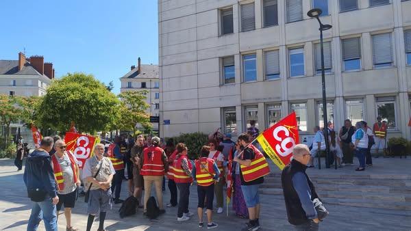Soutient à nos camarades de le CPAM du Loiret