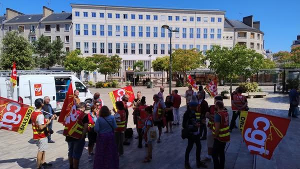 Soutient à nos camarades de le CPAM du Loiret
