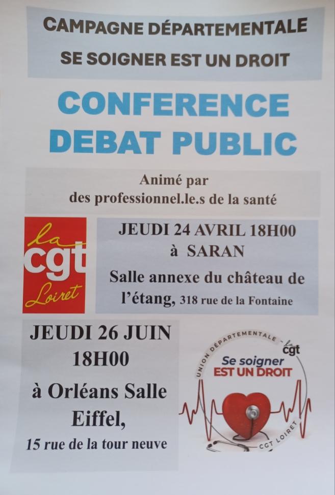 Conférence débat accès aux soins