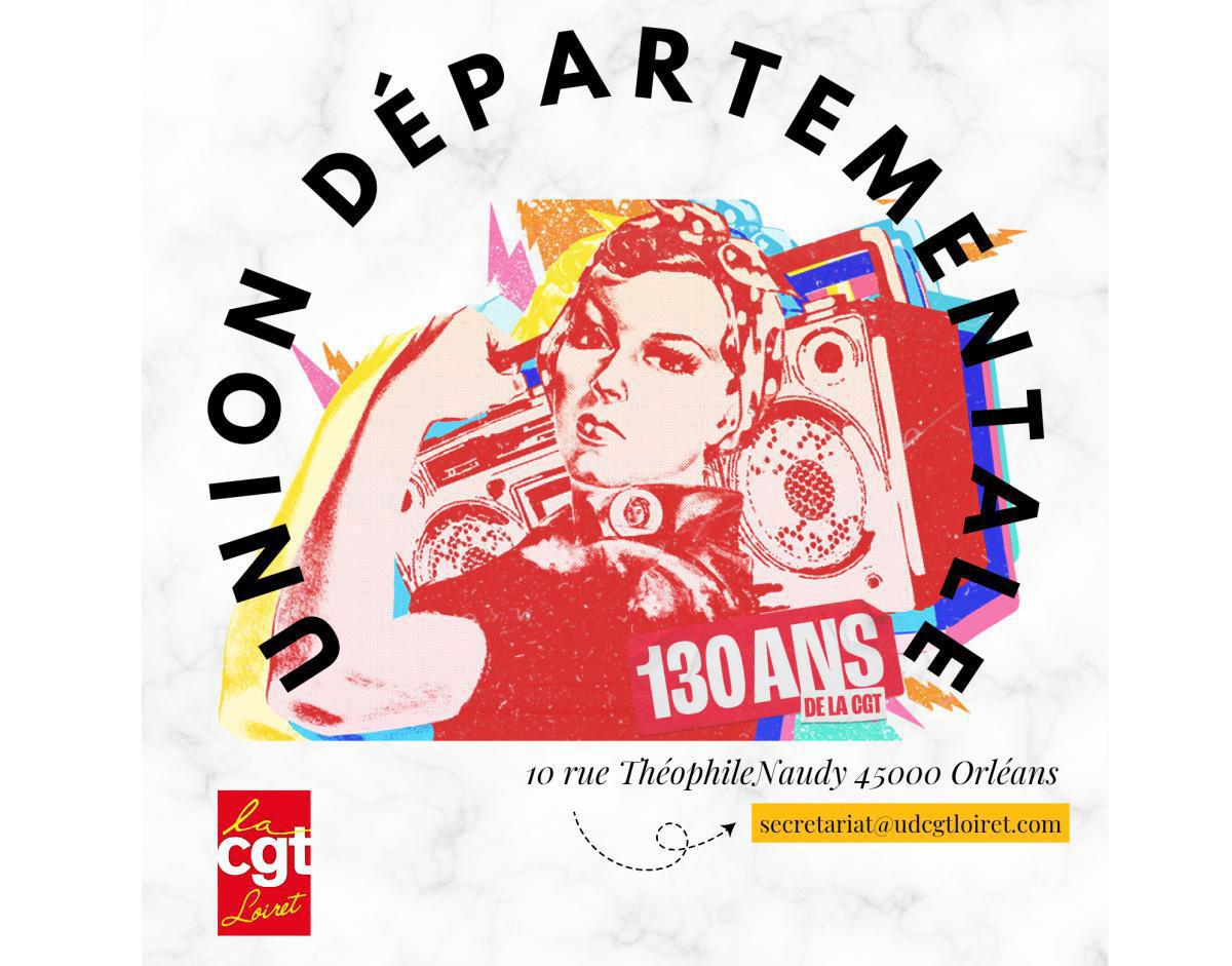 🎉La CGT fête ses 130 ans !🎉