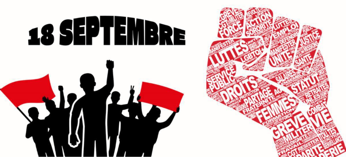 Premiers chiffres de mobilisation dans le Loiret – 18 septembre 2025