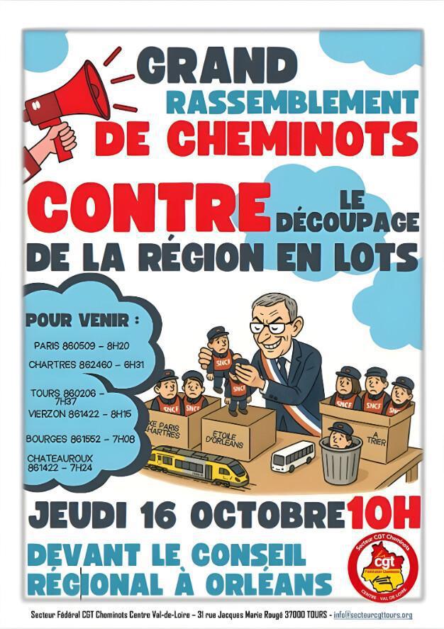Rassemblement des Cheminot·e·s 