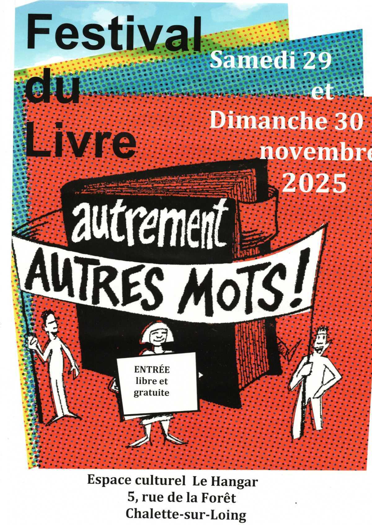 📚 FESTIVAL DU LIVRE « Autrement, autres mots »