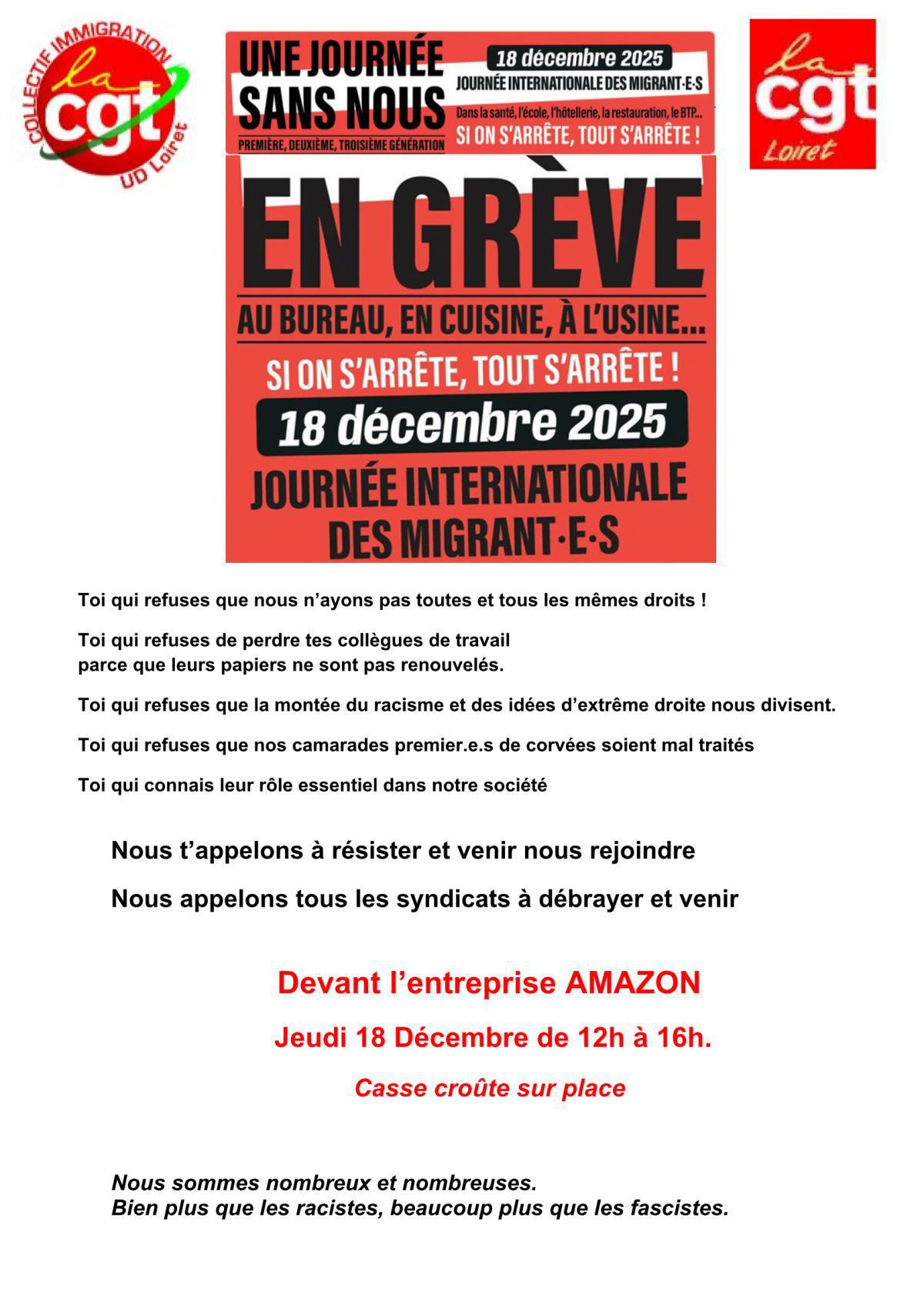 Journée internationale des migrant·e·s Journée internationale des migrant·e·s