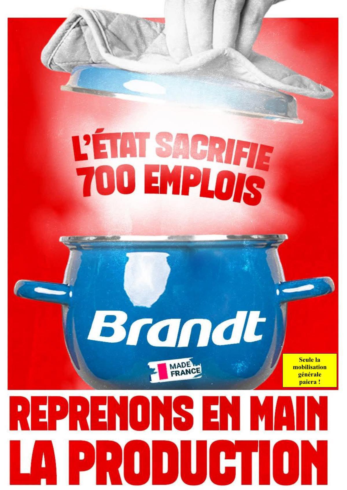 📢 Appel à la Population et Manifestation de Soutien à BRANDT 📢 Appel à la Population et Manifestation de Soutien à BRANDT
