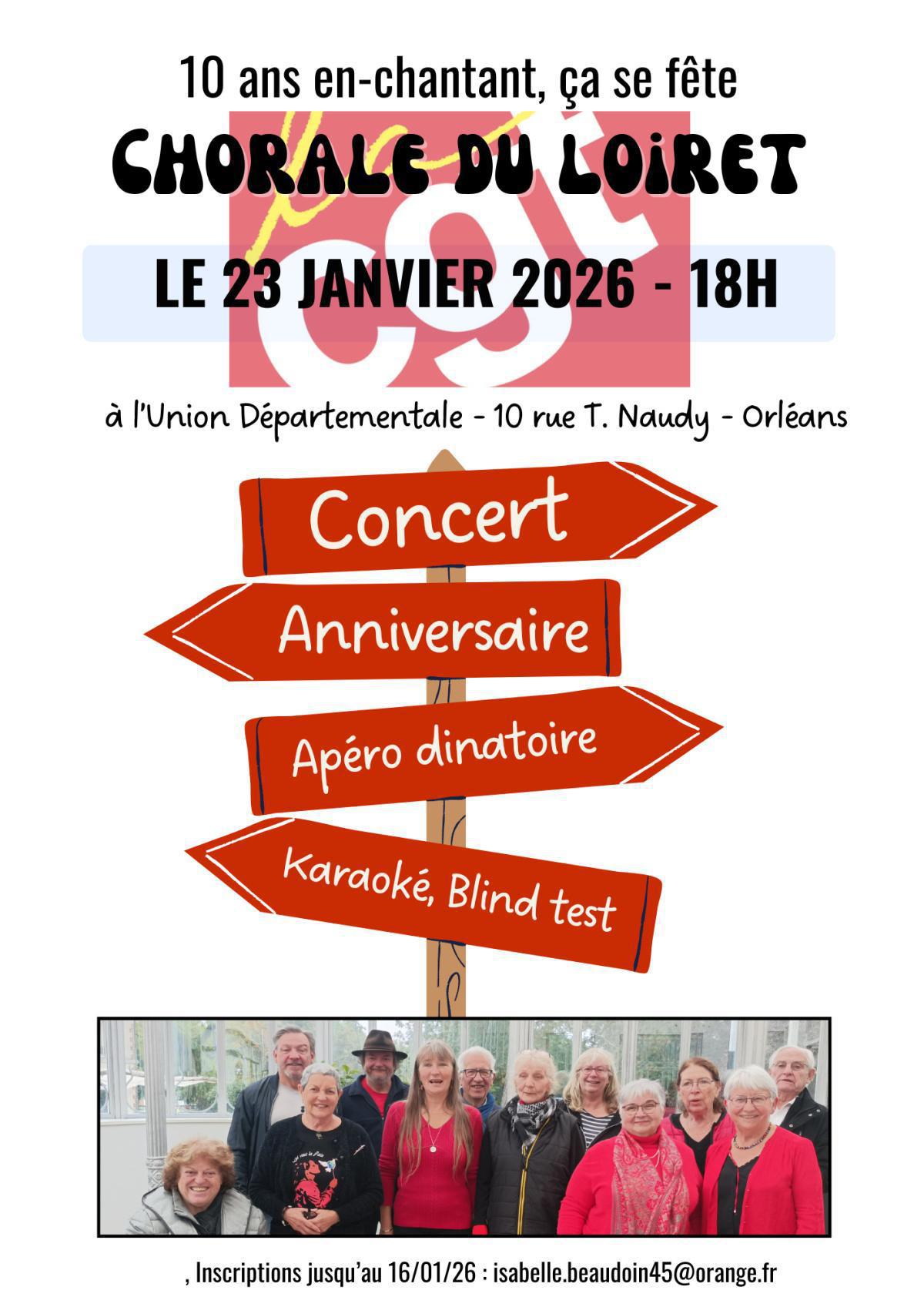 đ 10 ans en-chantant, ça se fĂȘte ! đ¶ CHORALE DU LOIRET đ 10 ans en-chantant, ça se fĂȘte ! đ¶ CHORALE DU LOIRET