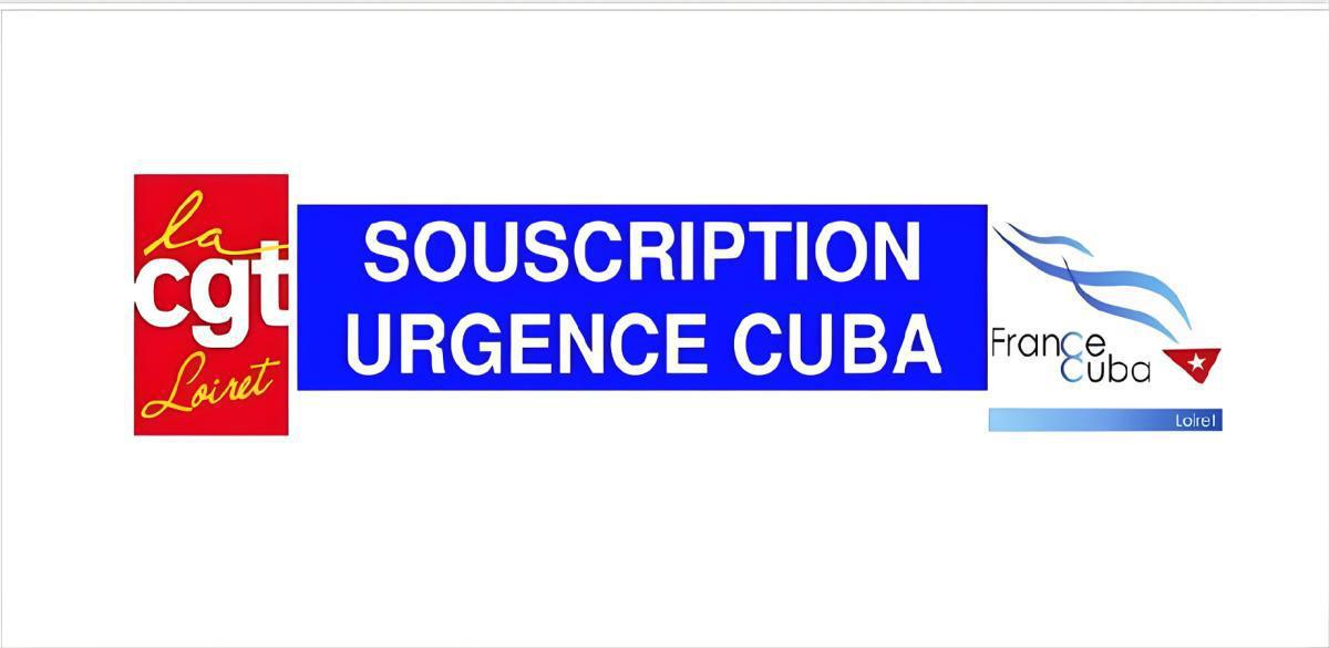  SOUSCRIPTION – URGENCE CUBA