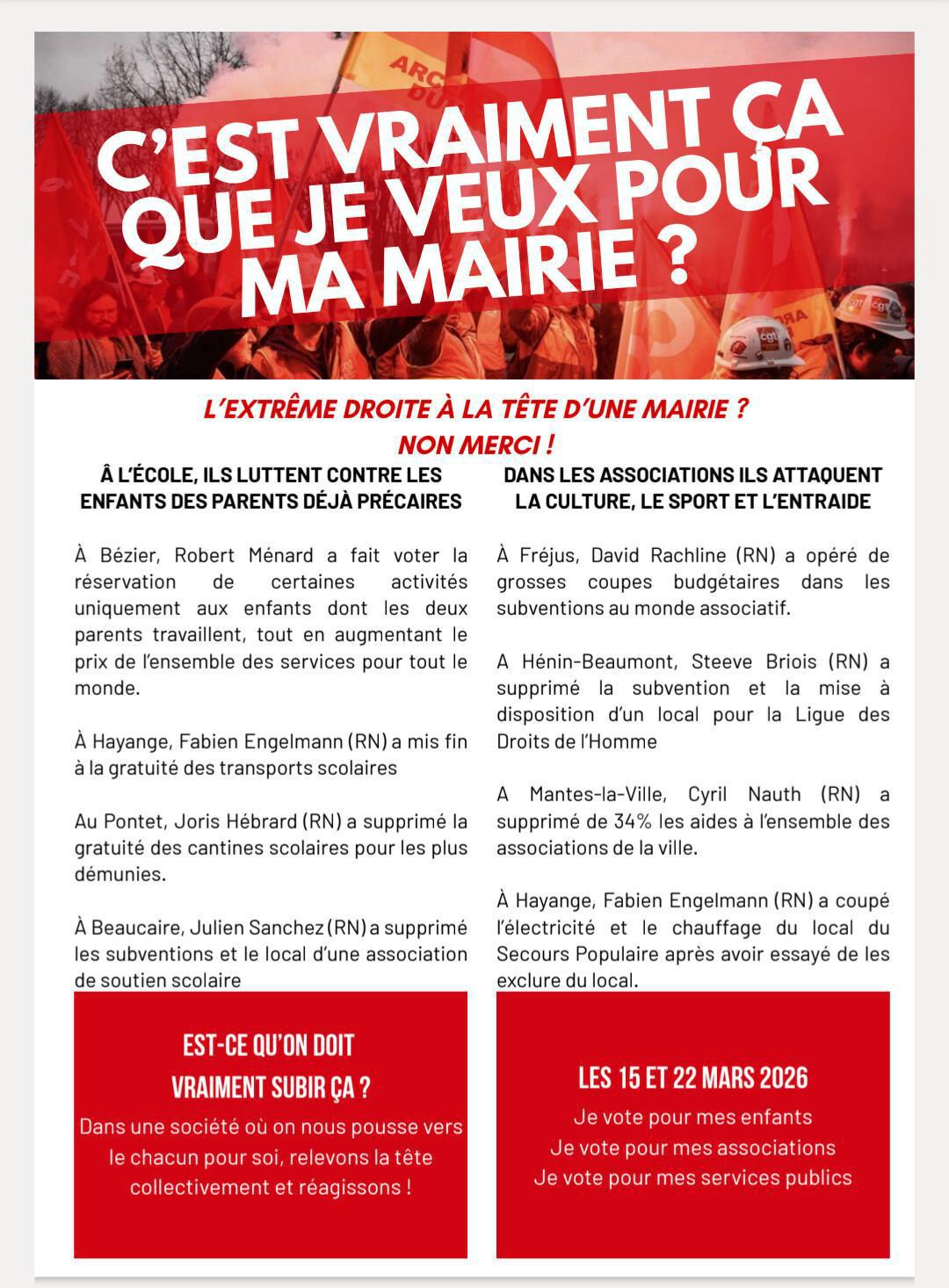 Élection municipale: quel avenir pour nos mairie? ? 