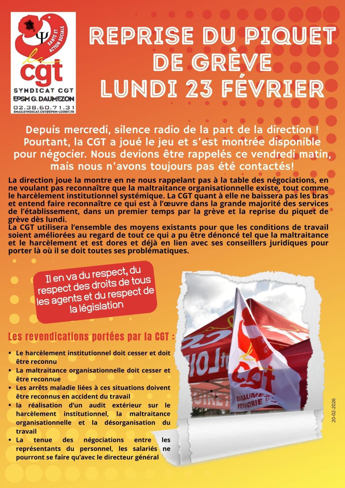 🔴 Reprise de la mobilisation