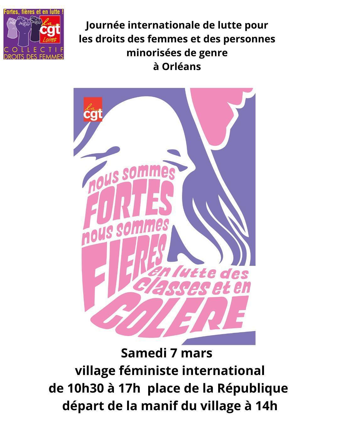 7 MARS : MOBILISÉ·ES POUR L’ÉGALITÉ !