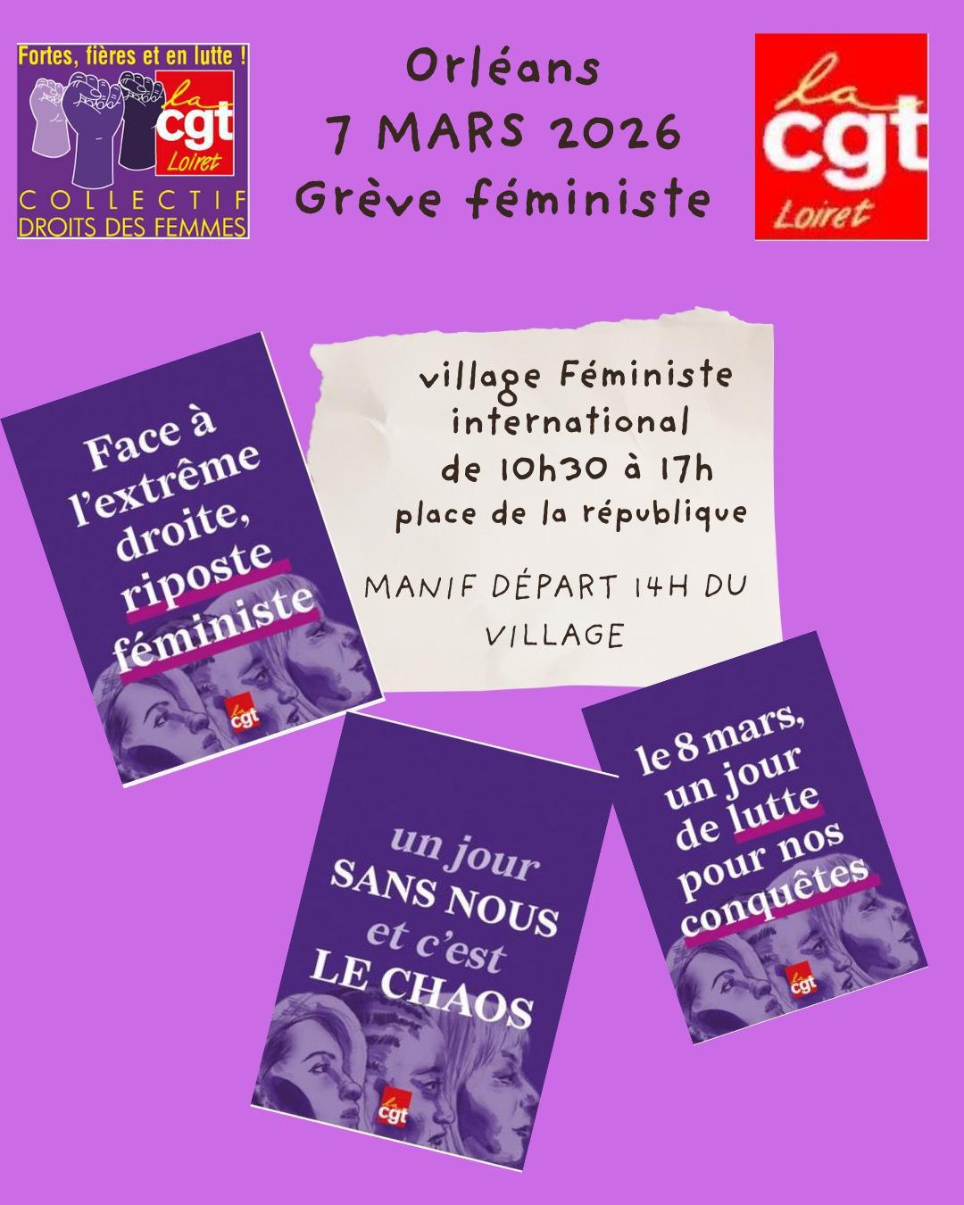 7 MARS : MOBILISÉ·ES POUR L’ÉGALITÉ !