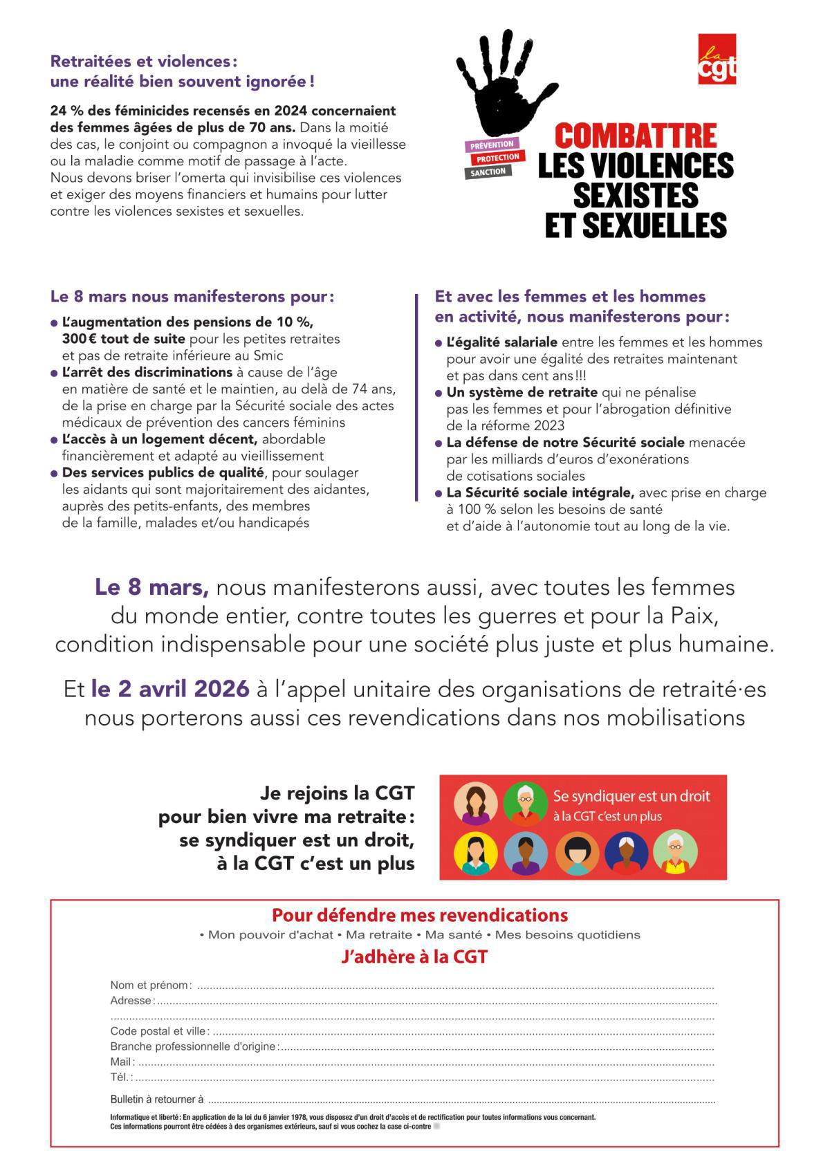 7 MARS : MOBILISÉ·ES POUR L’ÉGALITÉ !