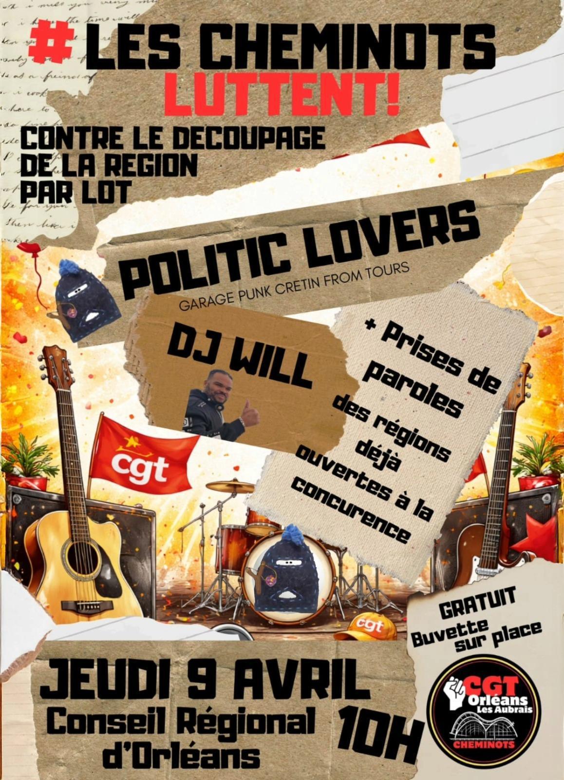 ✊ LES CHEMINOTS LUTTENT ! 