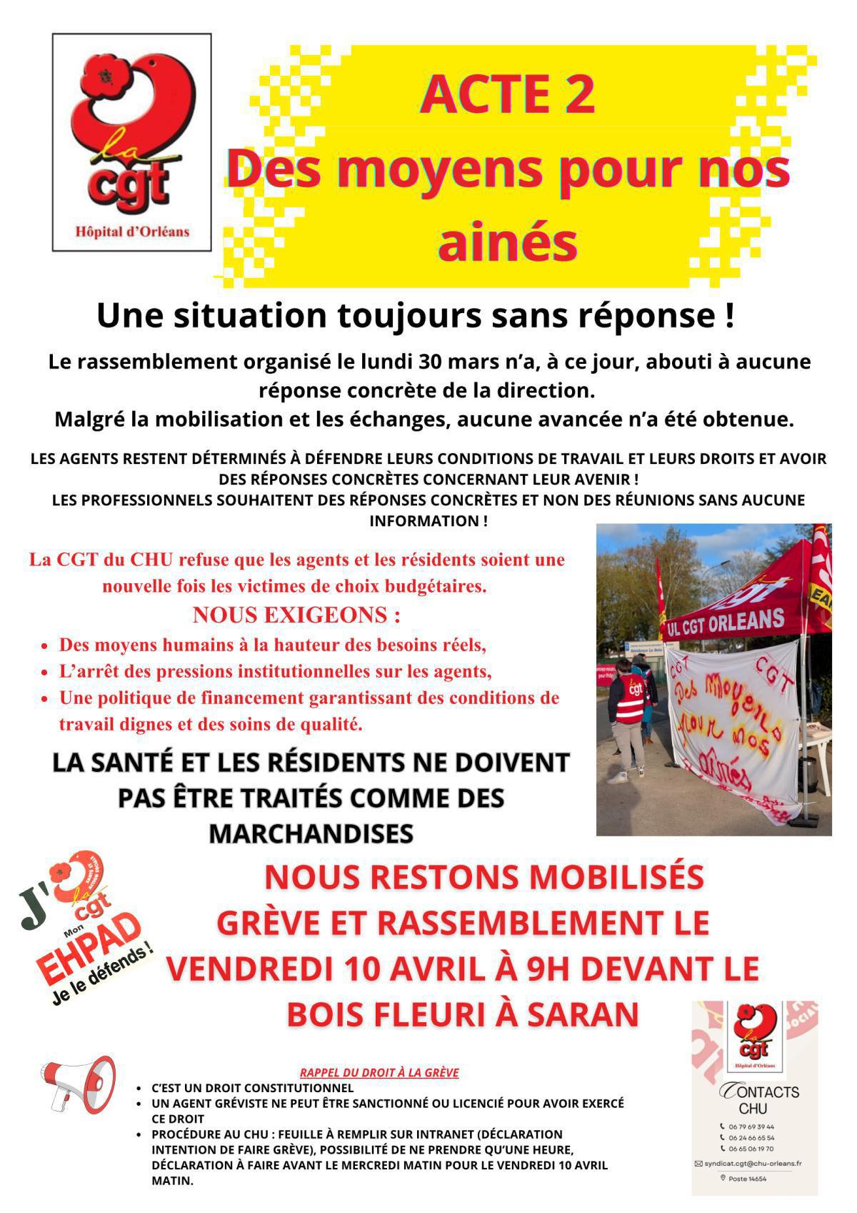 ACTE 2 : Mobilisation pour nos aînés et nos soignants ! ACTE 2 : Mobilisation pour nos aînés et nos soignants !