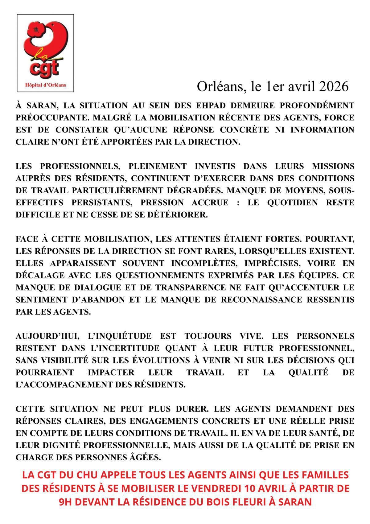 ACTE 2 : Mobilisation pour nos aînés et nos soignants ! ACTE 2 : Mobilisation pour nos aînés et nos soignants !