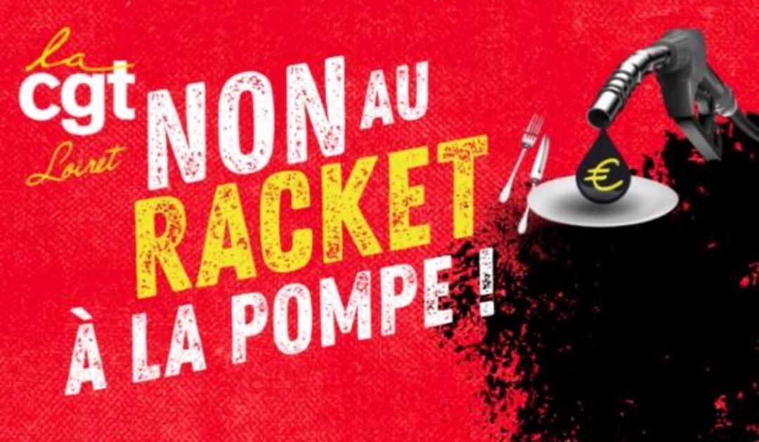 Non au racket à la pompe !