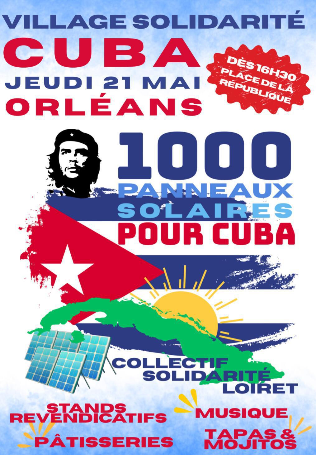 📣☀️ VILLAGE SOLIDARITÉ CUBA 
