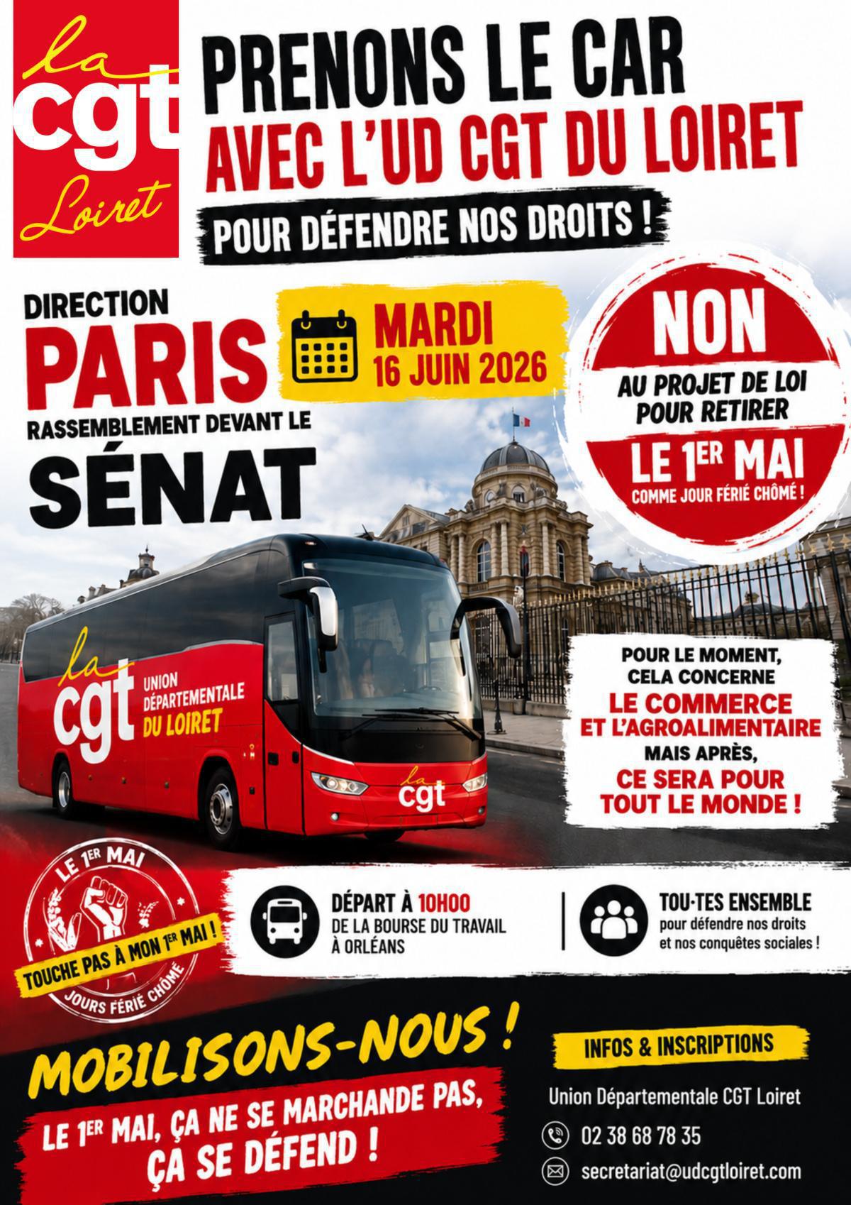 ✊ Le 16 juin 2026, faisons entendre notre voix !