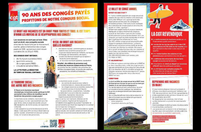 90 ans des congés payés, profitons de notre conquis social