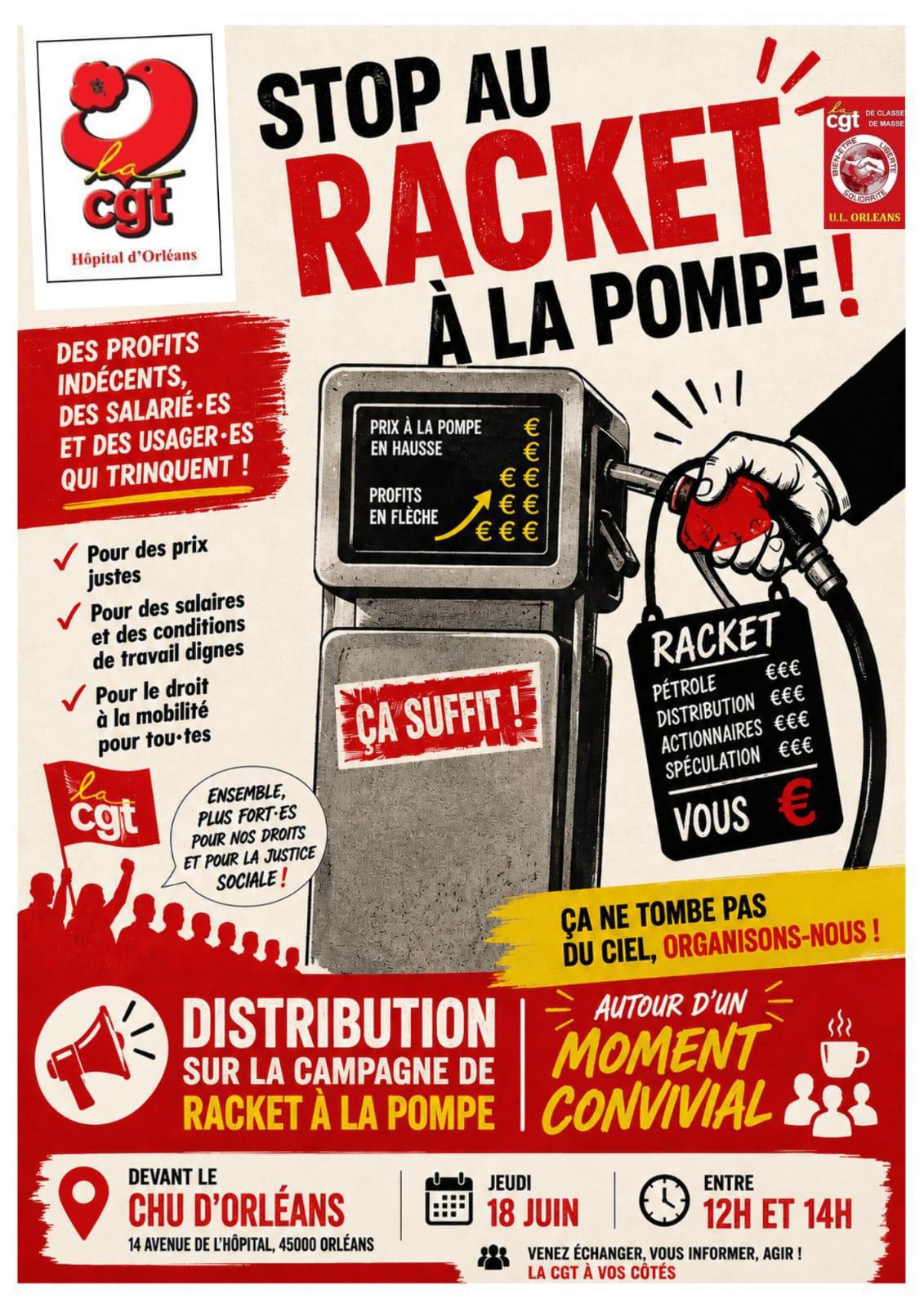 📢 Mobilisation contre le racket à la pompe 📢 Mobilisation contre le racket à la pompe