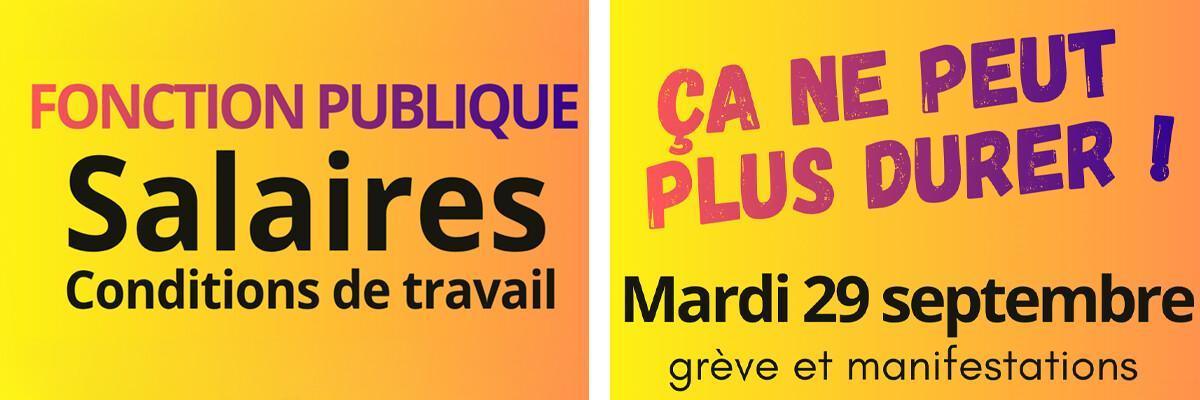 29 SEPTEMBRE 2026 : TOUS EN GRÈVE 