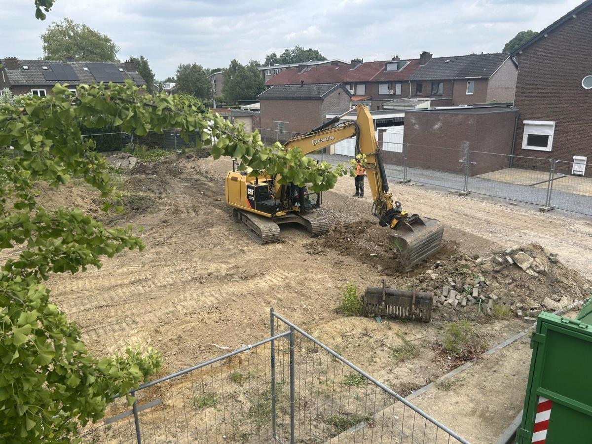 Start werkzaamheden Start werkzaamheden