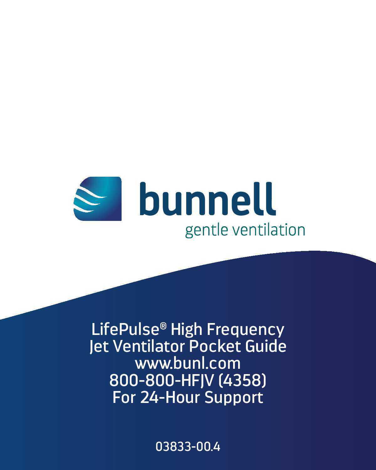 LifePulse Jet Ventilator Pocket Guide