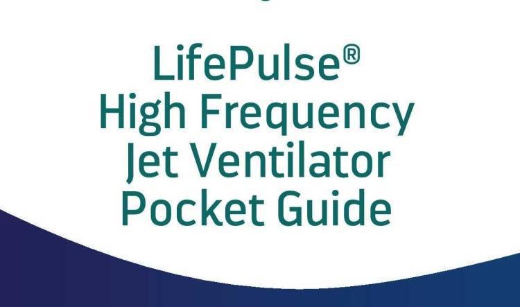LifePulse Jet Ventilator Pocket Guide