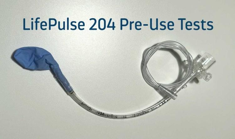 LifePulse 204 Pre-Use Tests