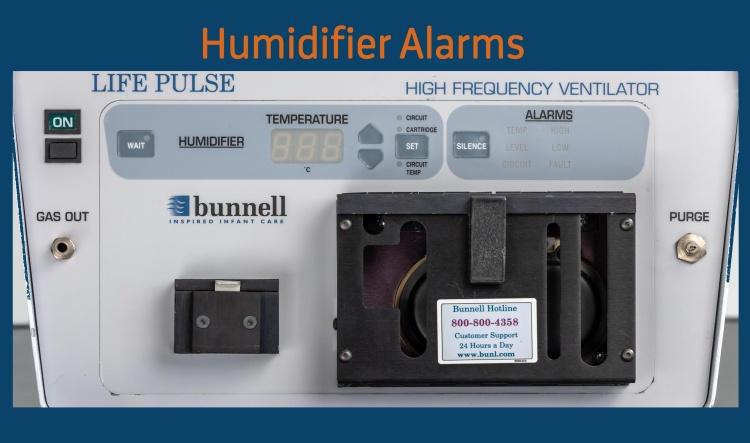 LifePulse 203 Humidifier Alarms