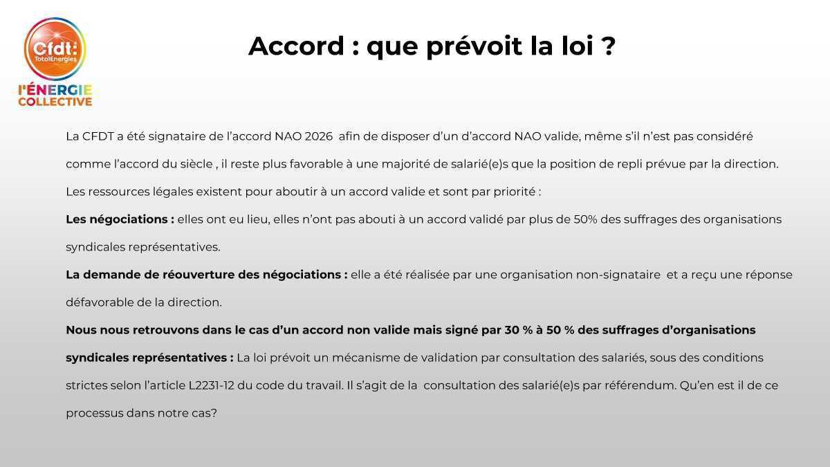 NAO 2026 : la CFDT demande un référendum !