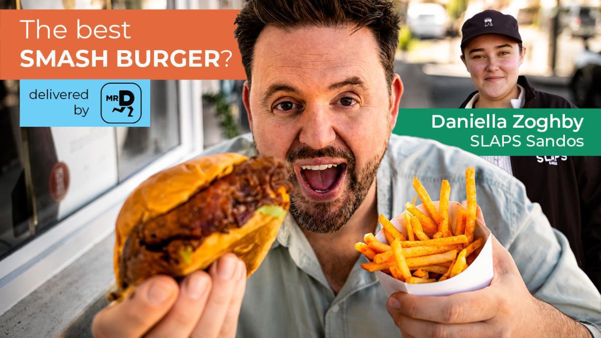 Does SLAPS Sandos in Parkhust have the best SMASH burger?
