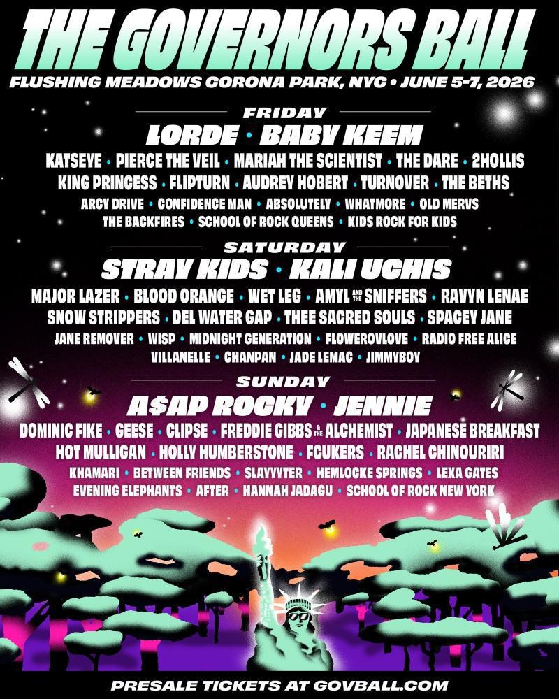 THE GOVERNOR'S BALL MUSIC FESTIVAL (GOVBALL)