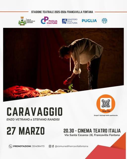 "Caravaggio" Enzo Vetrano e Stefano Randisi (start h. 21.00)