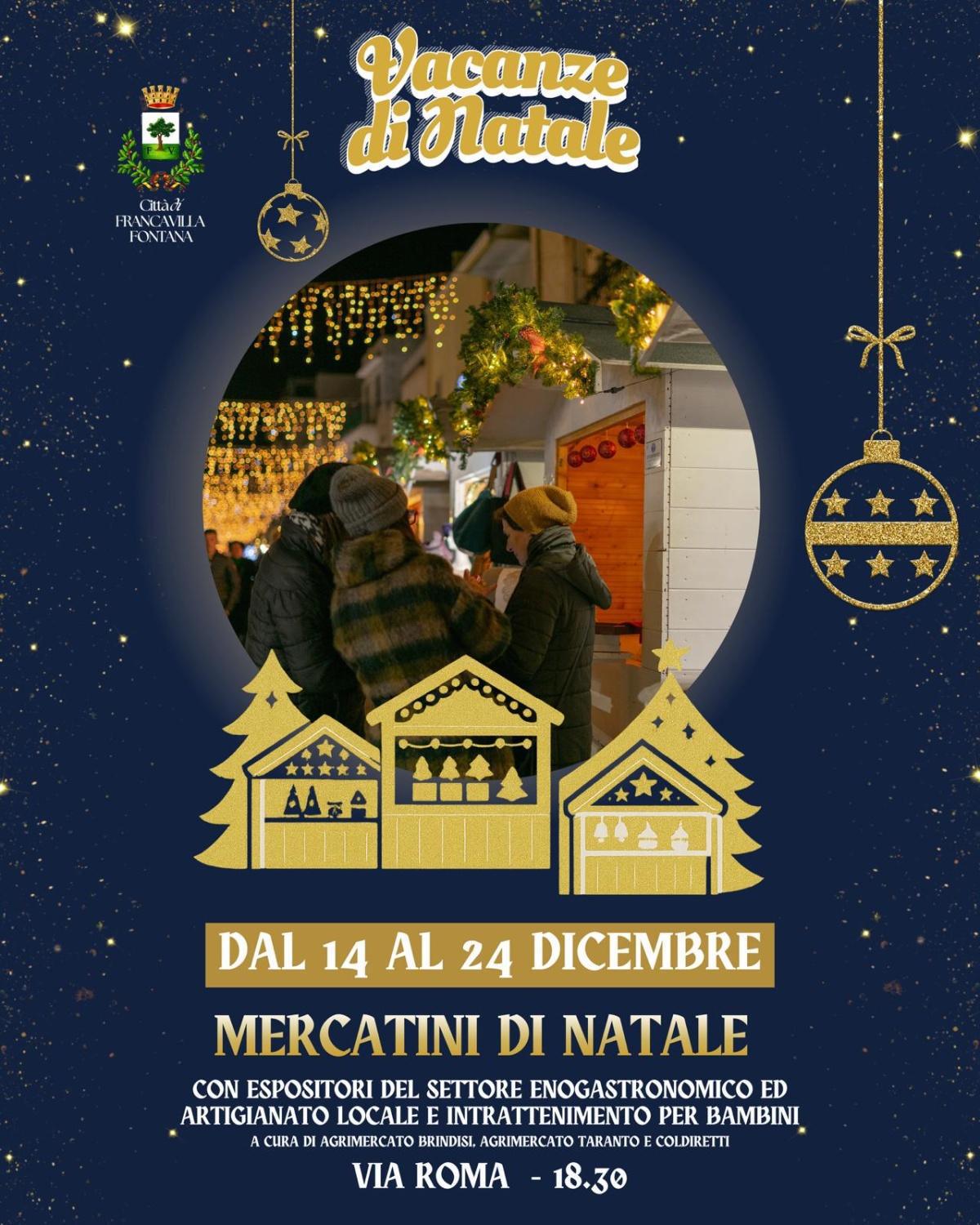Mercatini di Natale (dalle ore 18.30)