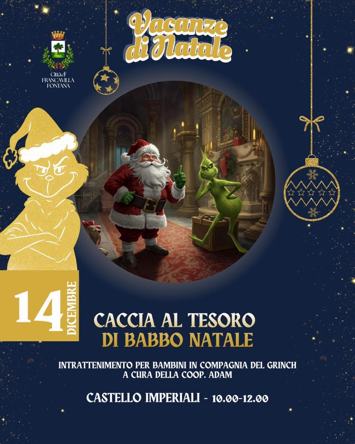 Caccia al Tesoro di Babbo Natale (dalle ore 10.00)