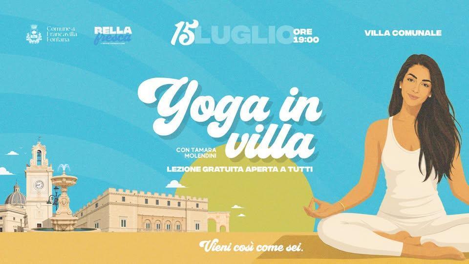 Yoga in Villa (inizio ore 19:00)