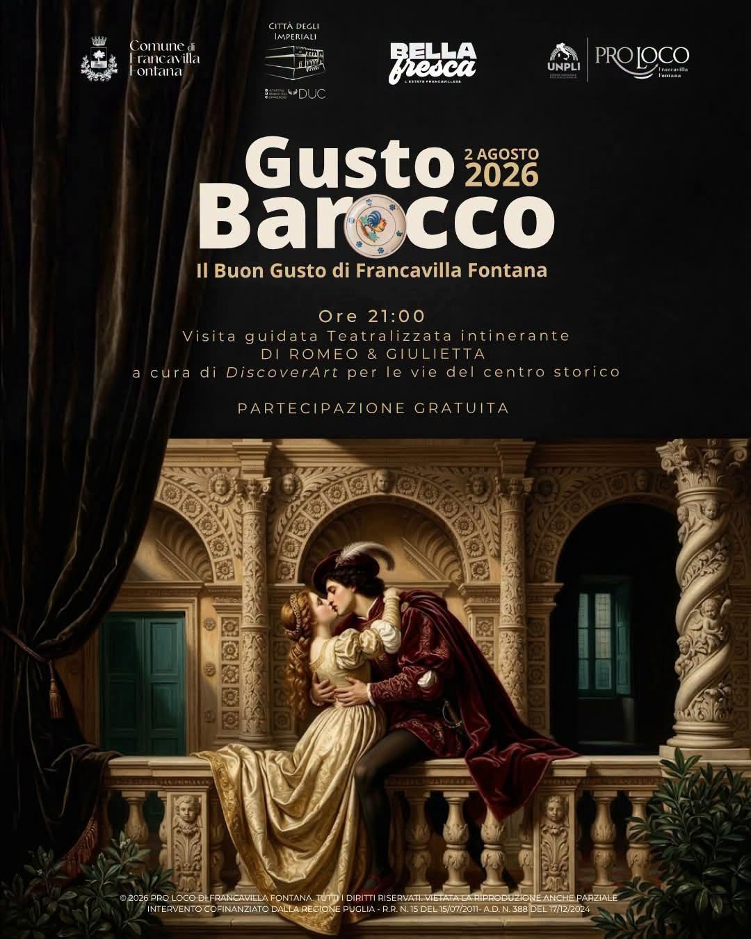 Visite Guidate Teatralizzate - Romeo e Giulietta (Inizio ore 21.00)