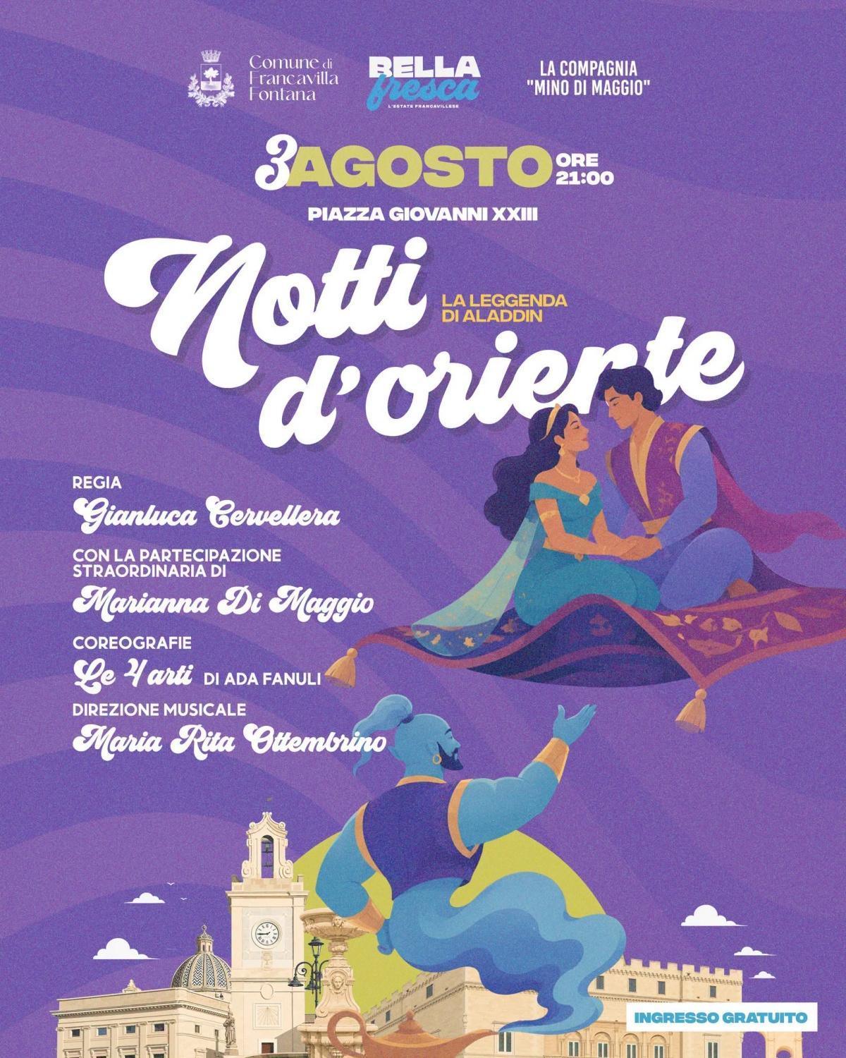Teatro: Le Notti d'Oriente (start h. 21:00)