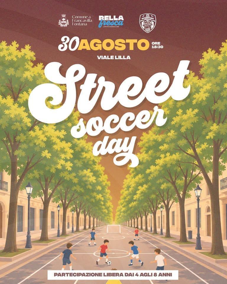 Street Soccer Day (inizio ore 18.30) Street Soccer Day (inizio ore 18.30)
