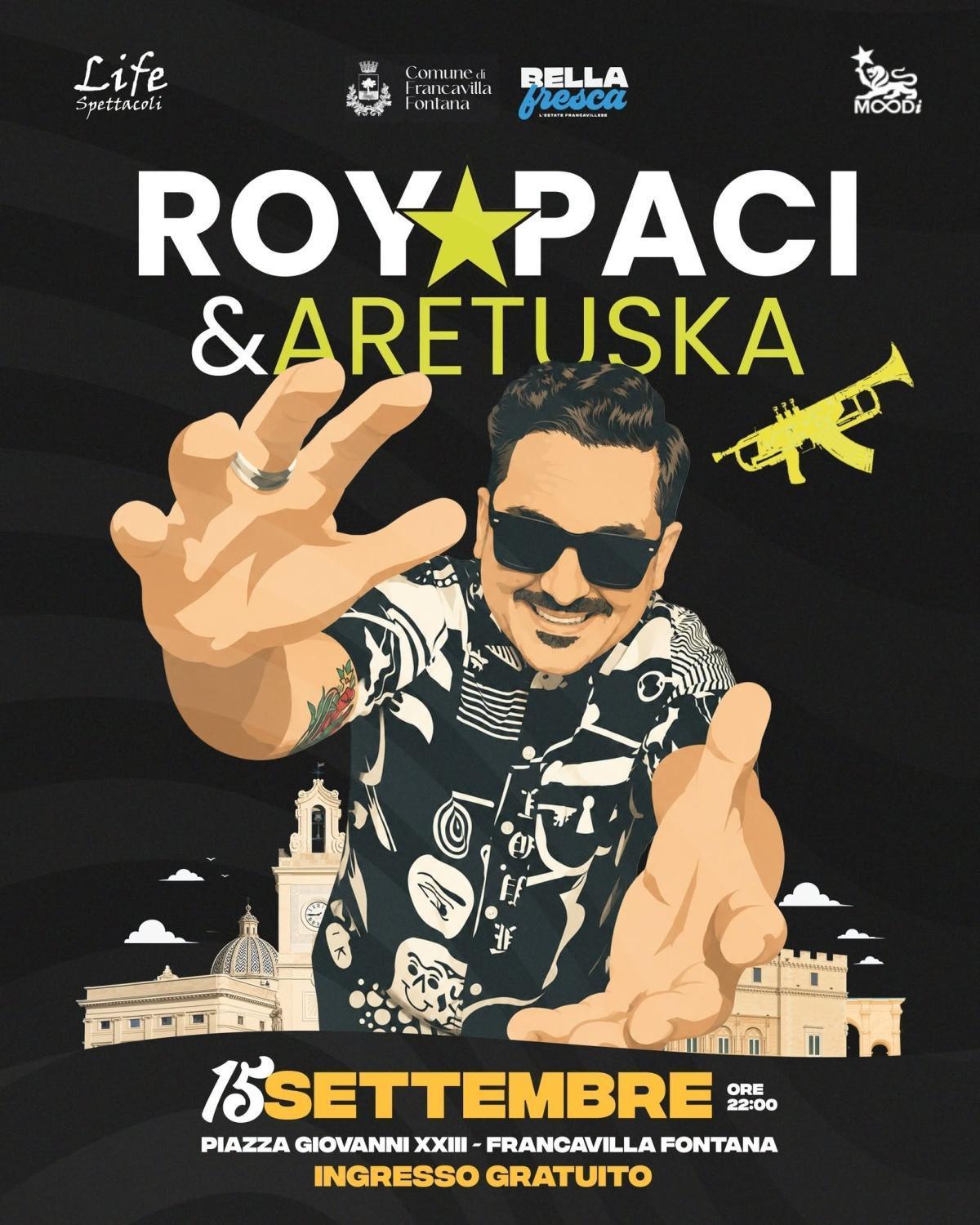 Roy Paci e Aretuska in Concerto (inizio ore 21.30)