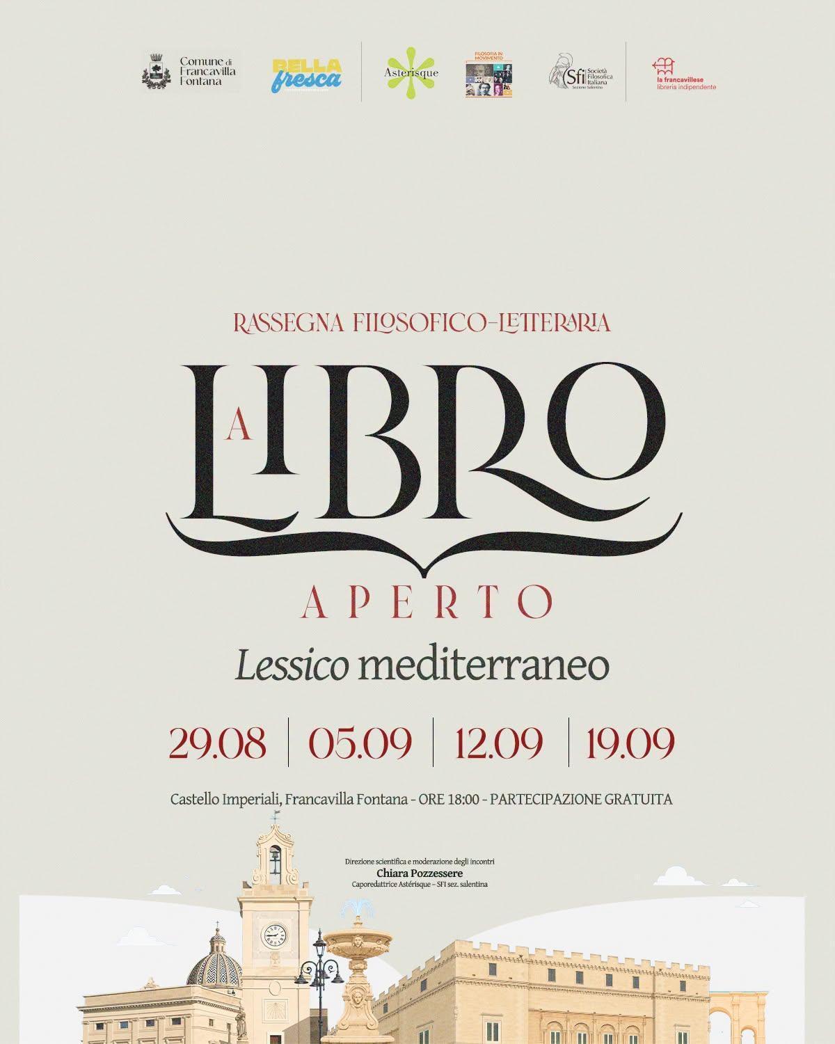 Filosofia In Movimento Lessico Mediterraneo Rassegna Letteraria e Studi sul Pensiero Critico Mediterraneo (inizio ore 18.00)