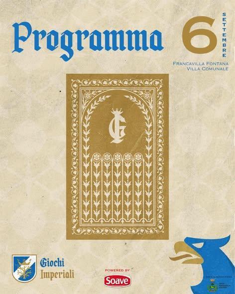 Giochi Imperiali (a partire dalle ore 10:00) Giochi Imperiali (a partire dalle ore 10:00)