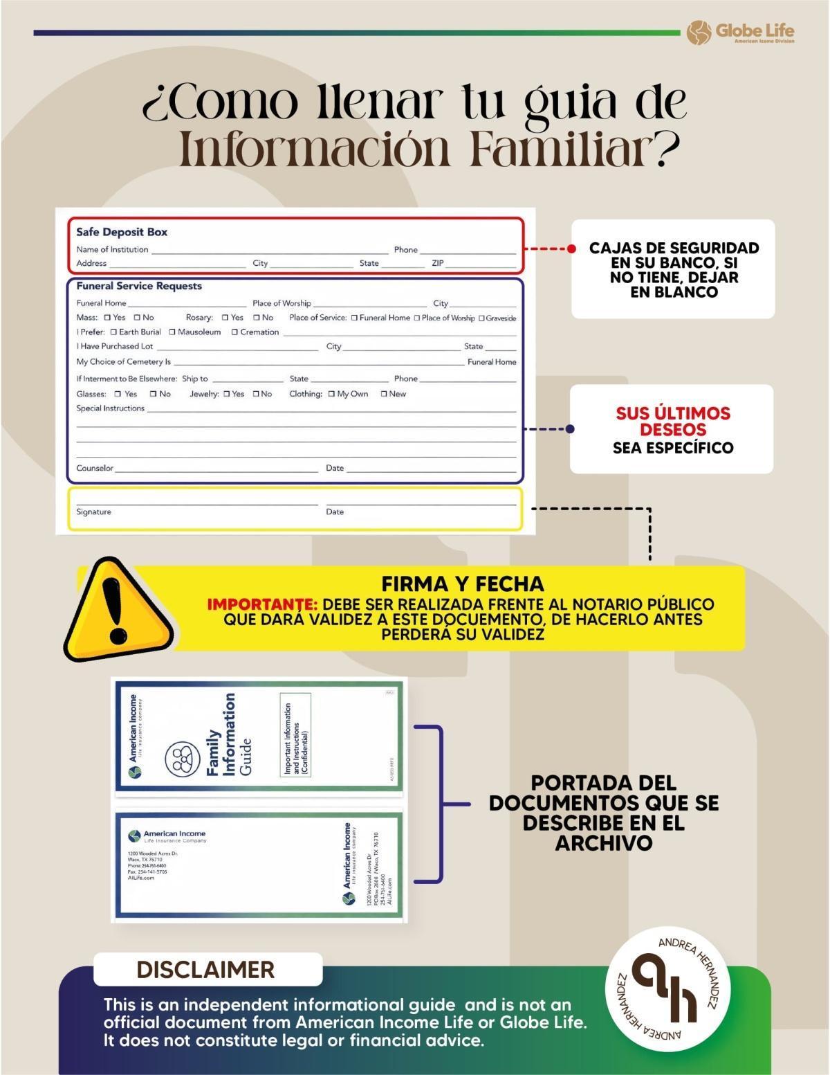 GUIA DE INFORMACION FAMILIAR