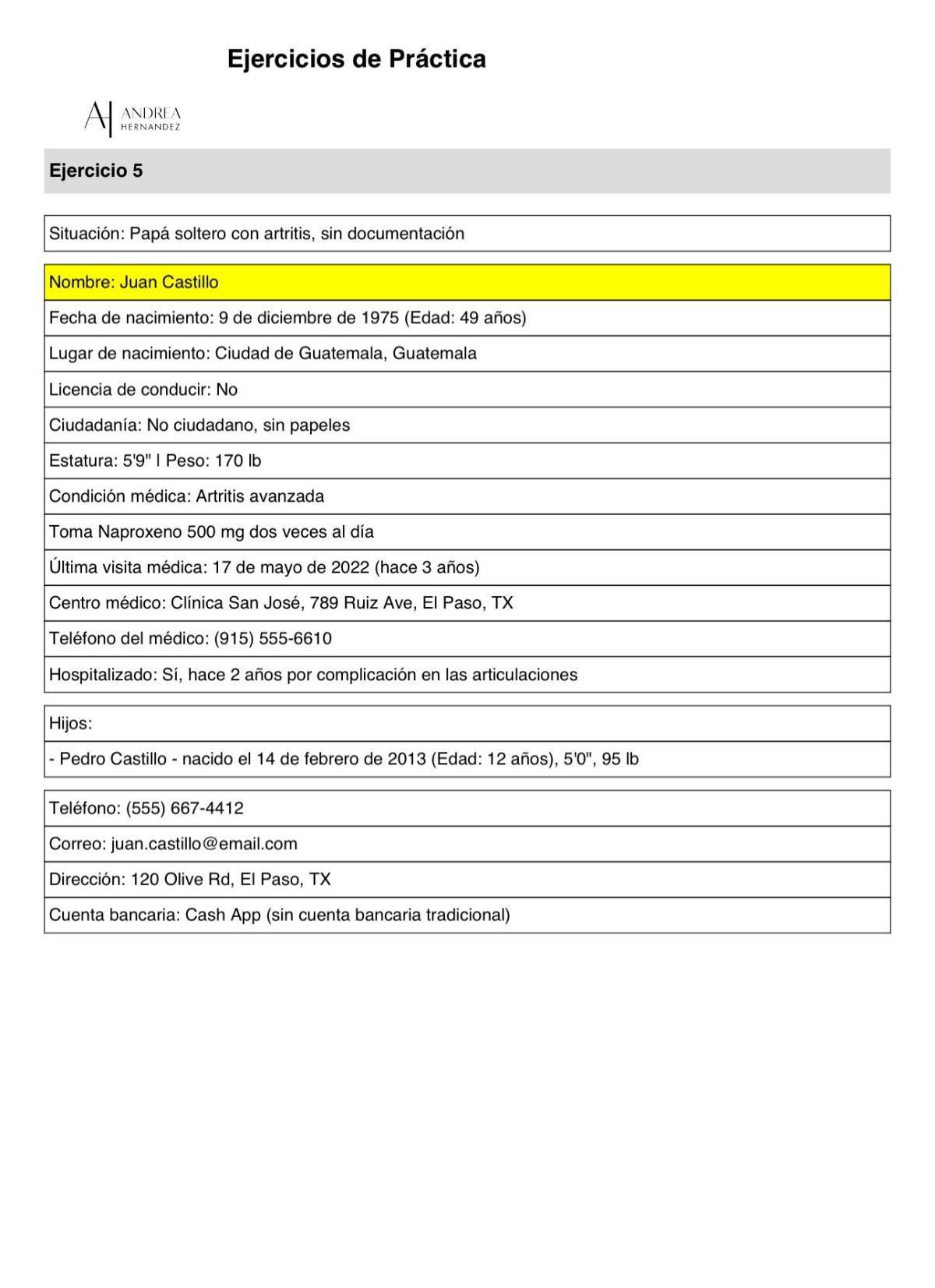 EJERCICIOS DE PRACTICA