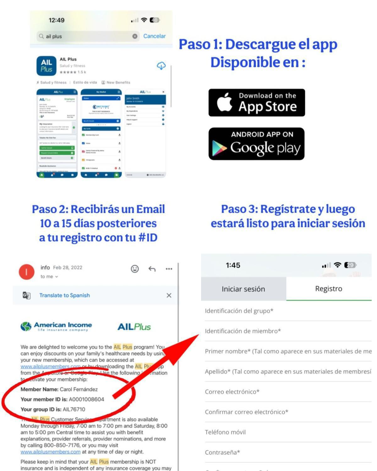 INDICACIONES A TU CLIENTE